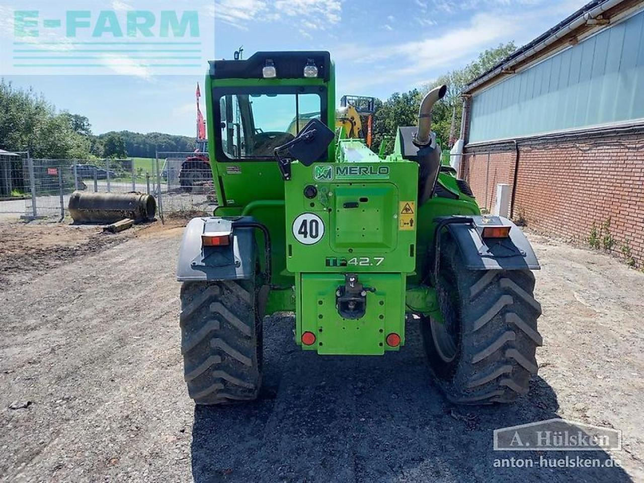 Merlo tf42.7-140 - Manipulador telescópico: foto 4 Merlo tf42.7-140 - Manipulador telescópico: foto 4