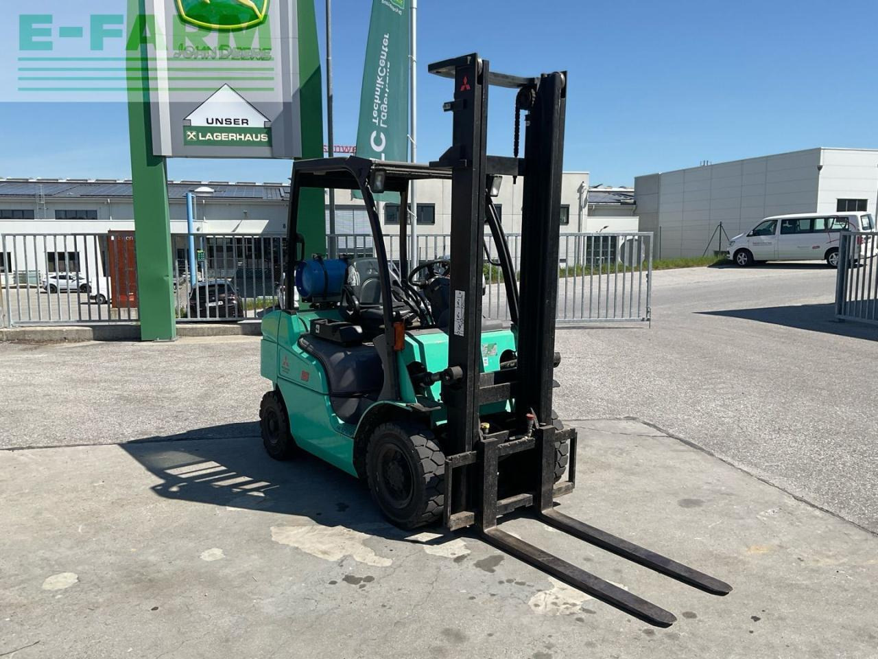 Mitsubishi FG25N Gasstapler - Carretilla elevadora: foto 4 Mitsubishi FG25N Gasstapler - Carretilla elevadora: foto 4