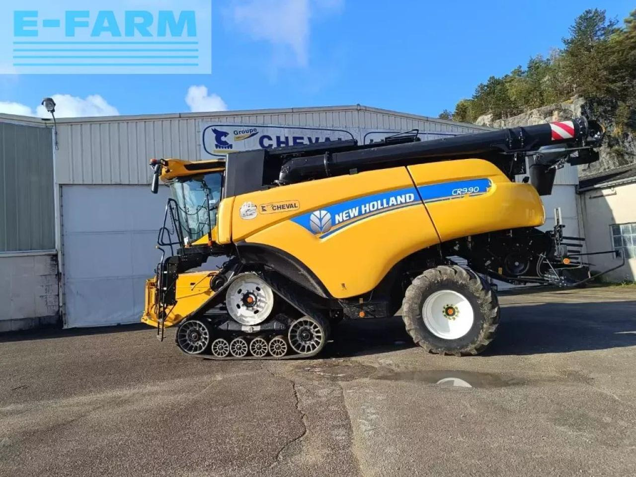 New Holland cr9.90 smart trax - Cosechadora de granos: foto 3 New Holland cr9.90 smart trax - Cosechadora de granos: foto 3