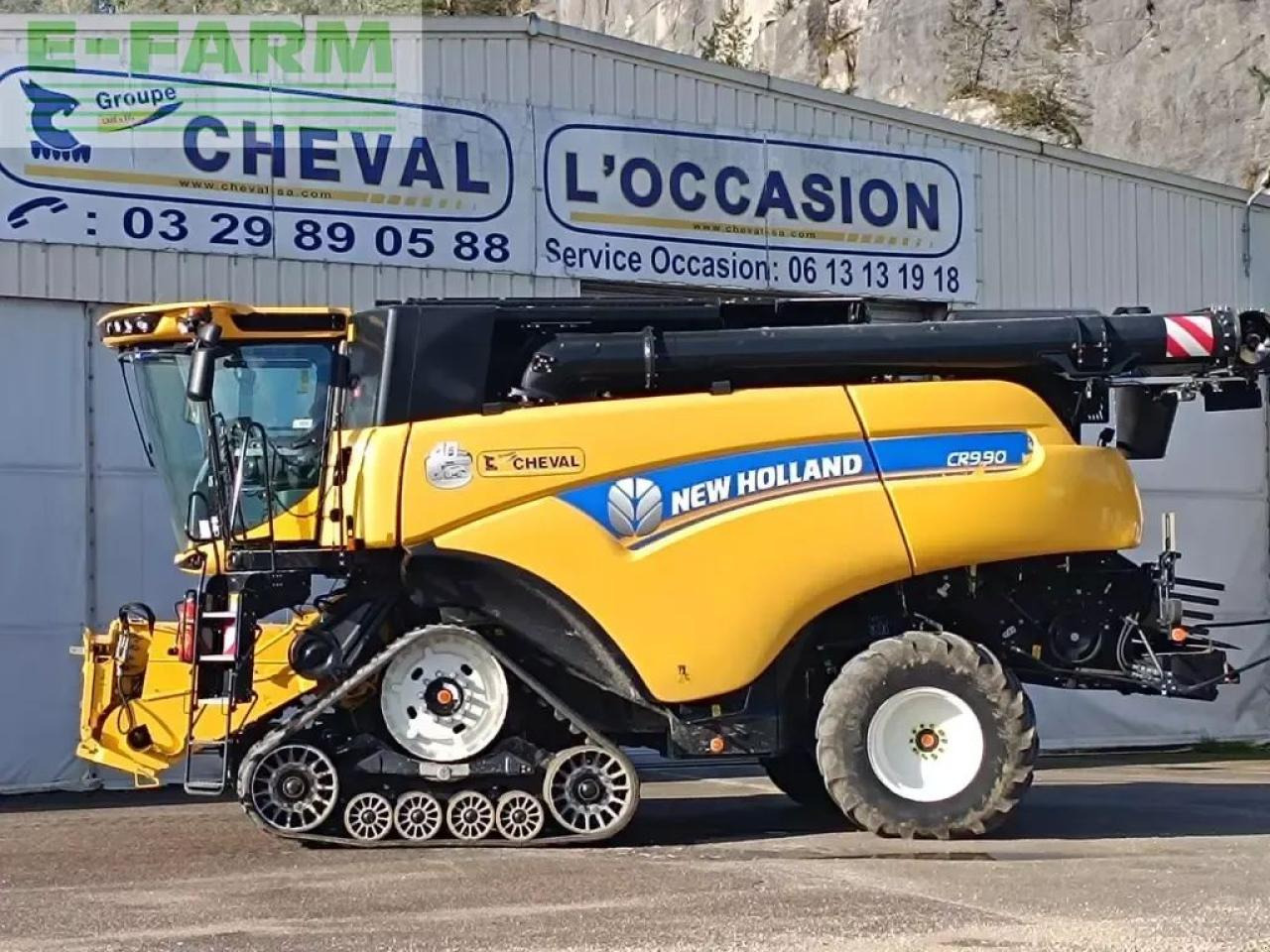 New Holland cr9.90 smart trax - Cosechadora de granos: foto 1 New Holland cr9.90 smart trax - Cosechadora de granos: foto 1