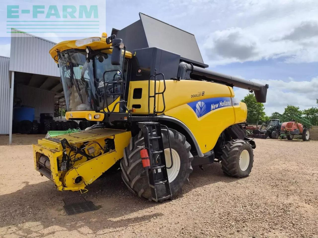 New Holland cr9080 - Cosechadora de granos: foto 1 New Holland cr9080 - Cosechadora de granos: foto 1