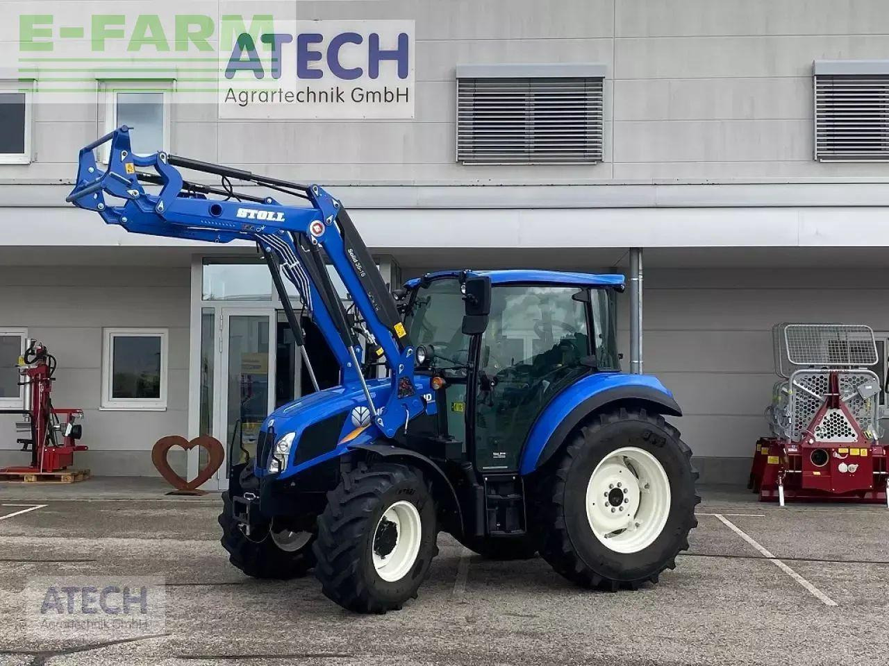 New Holland t 4.75 cab stage v - Tractor: foto 1 New Holland t 4.75 cab stage v - Tractor: foto 1