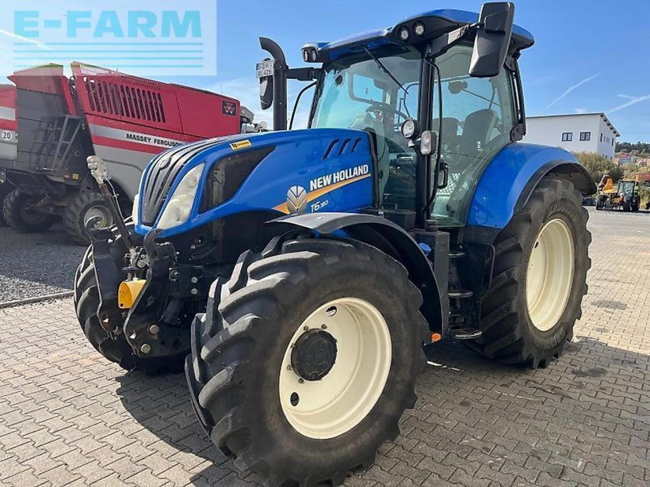 New Holland t 6.180 ec - Tractor: foto 2 New Holland t 6.180 ec - Tractor: foto 2