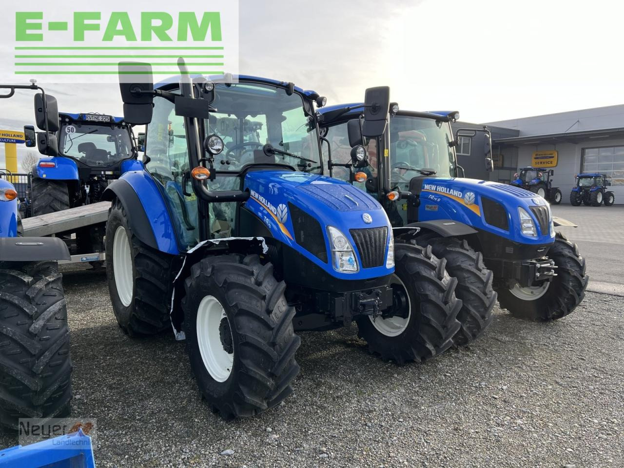New Holland t4.75 powerstar Powerstar - Tractor: foto 5 New Holland t4.75 powerstar Powerstar - Tractor: foto 5