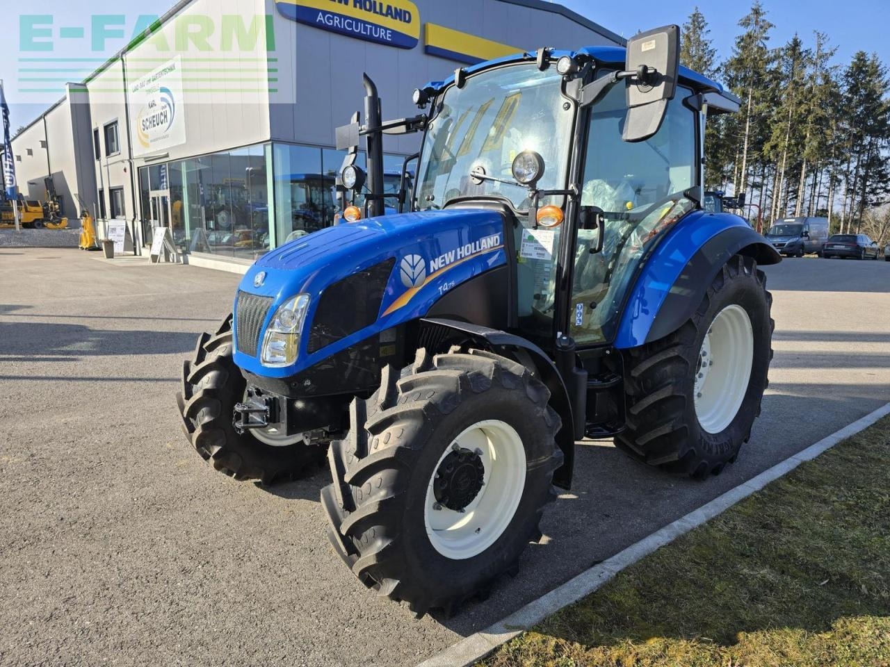 New Holland t4.75 stage v - Tractor: foto 3 New Holland t4.75 stage v - Tractor: foto 3