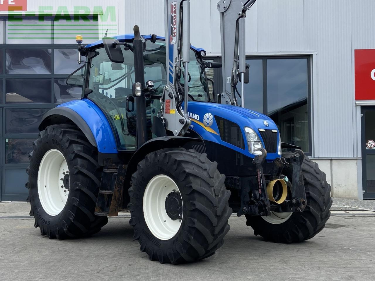 New Holland t5.105 electro command - Tractor: foto 1 New Holland t5.105 electro command - Tractor: foto 1