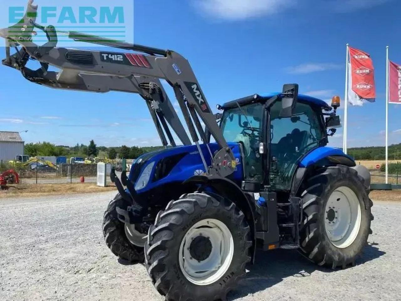 New Holland t6.155 - Tractor: foto 1 New Holland t6.155 - Tractor: foto 1