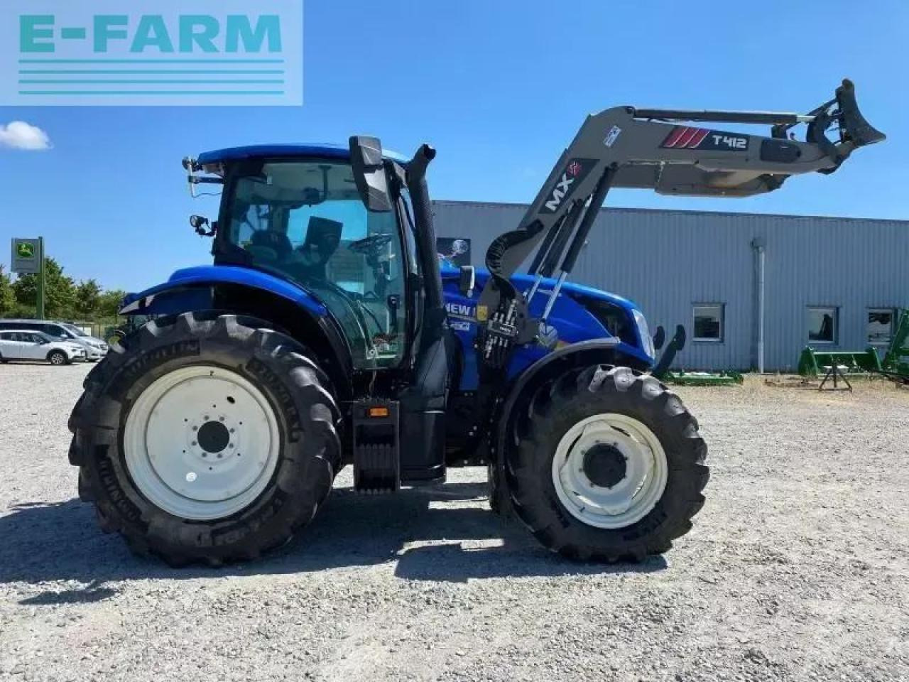 New Holland t6.155 - Tractor: foto 4 New Holland t6.155 - Tractor: foto 4