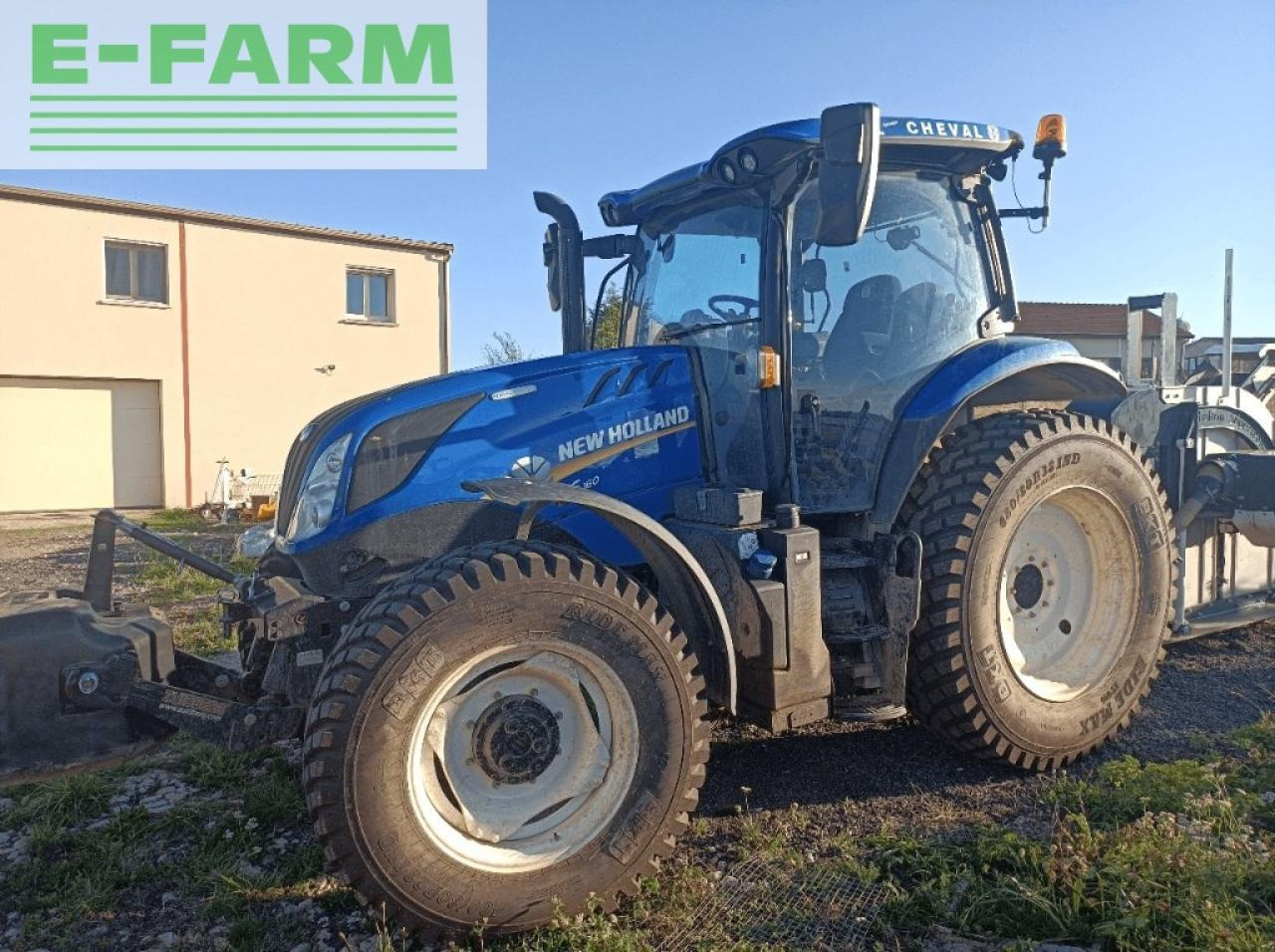 New Holland t6.160 dct - Tractor: foto 1 New Holland t6.160 dct - Tractor: foto 1