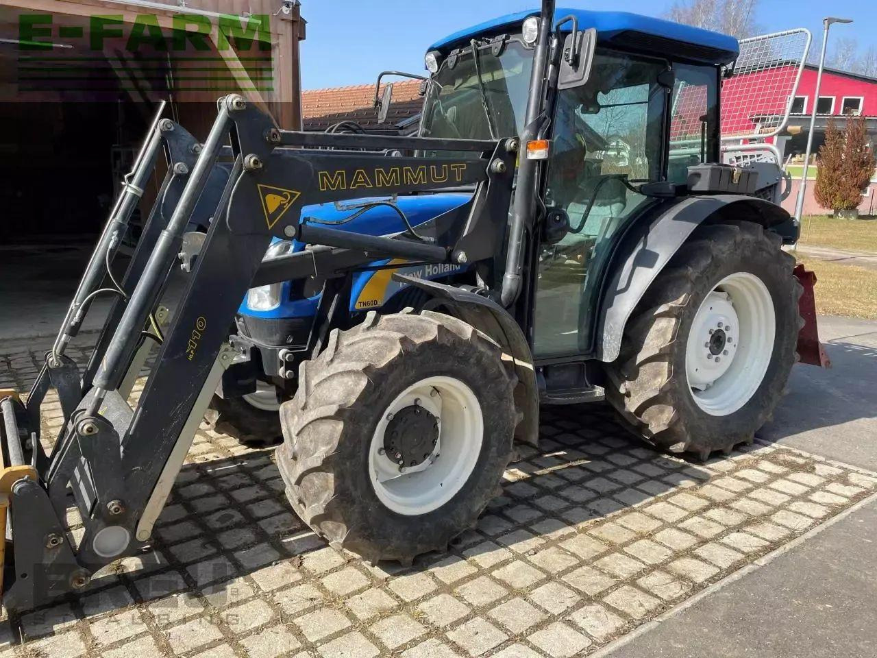 New Holland tn 60 da allrad DA - Tractor: foto 1 New Holland tn 60 da allrad DA - Tractor: foto 1