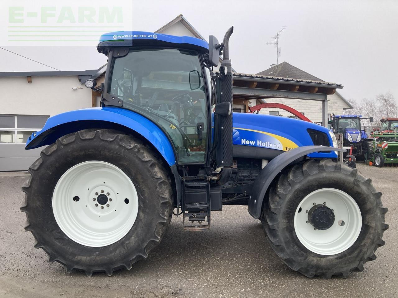 New Holland ts135a - Tractor: foto 5 New Holland ts135a - Tractor: foto 5