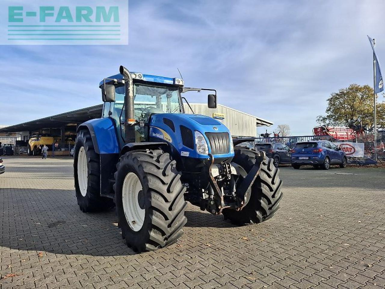 New Holland tvt 145 - Tractor: foto 4 New Holland tvt 145 - Tractor: foto 4