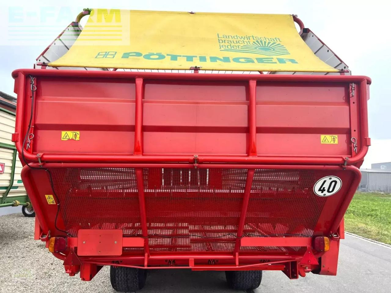 Pöttinger europrofi 3 d mit 16-tonnen zul gg - wenig gelaufen - Remolque autocargador: foto 4 Pöttinger europrofi 3 d mit 16-tonnen zul gg - wenig gelaufen - Remolque autocargador: foto 4