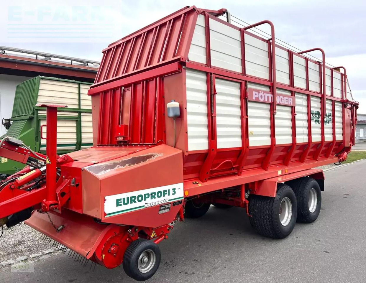Pöttinger europrofi 3 d mit 16-tonnen zul gg - wenig gelaufen - Remolque autocargador: foto 1 Pöttinger europrofi 3 d mit 16-tonnen zul gg - wenig gelaufen - Remolque autocargador: foto 1