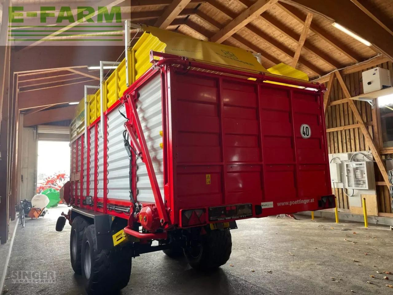 Pöttinger europrofi 5000 - Remolque autocargador: foto 4 Pöttinger europrofi 5000 - Remolque autocargador: foto 4