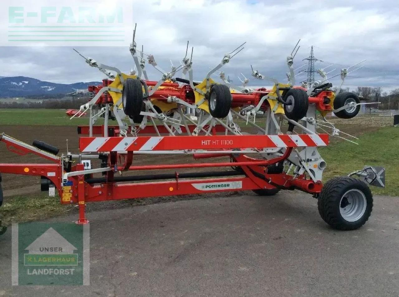 Pöttinger hit 11100 - Henificadora: foto 1 Pöttinger hit 11100 - Henificadora: foto 1