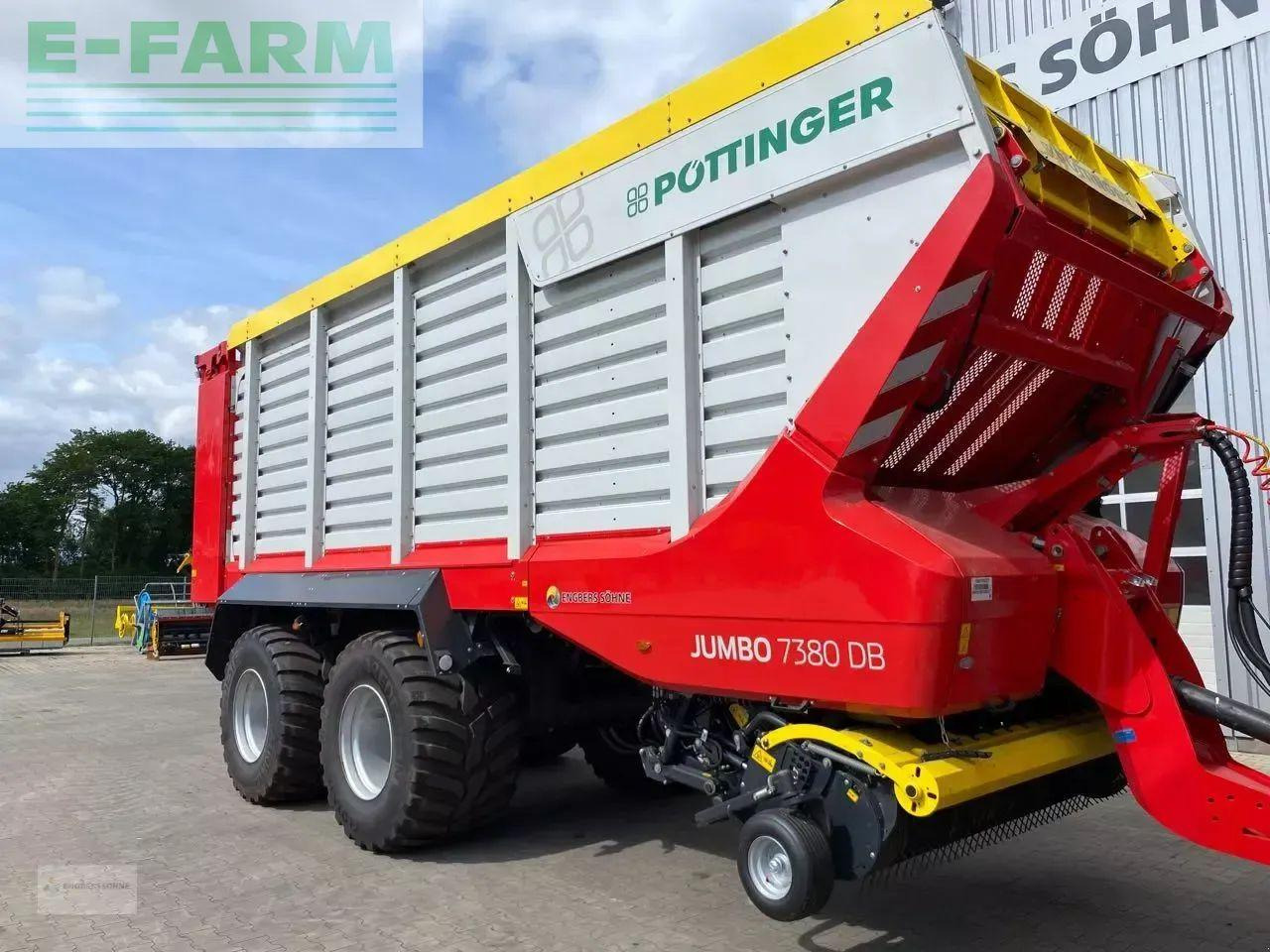 Pöttinger jumbo 7380 db - Remolque autocargador: foto 2 Pöttinger jumbo 7380 db - Remolque autocargador: foto 2