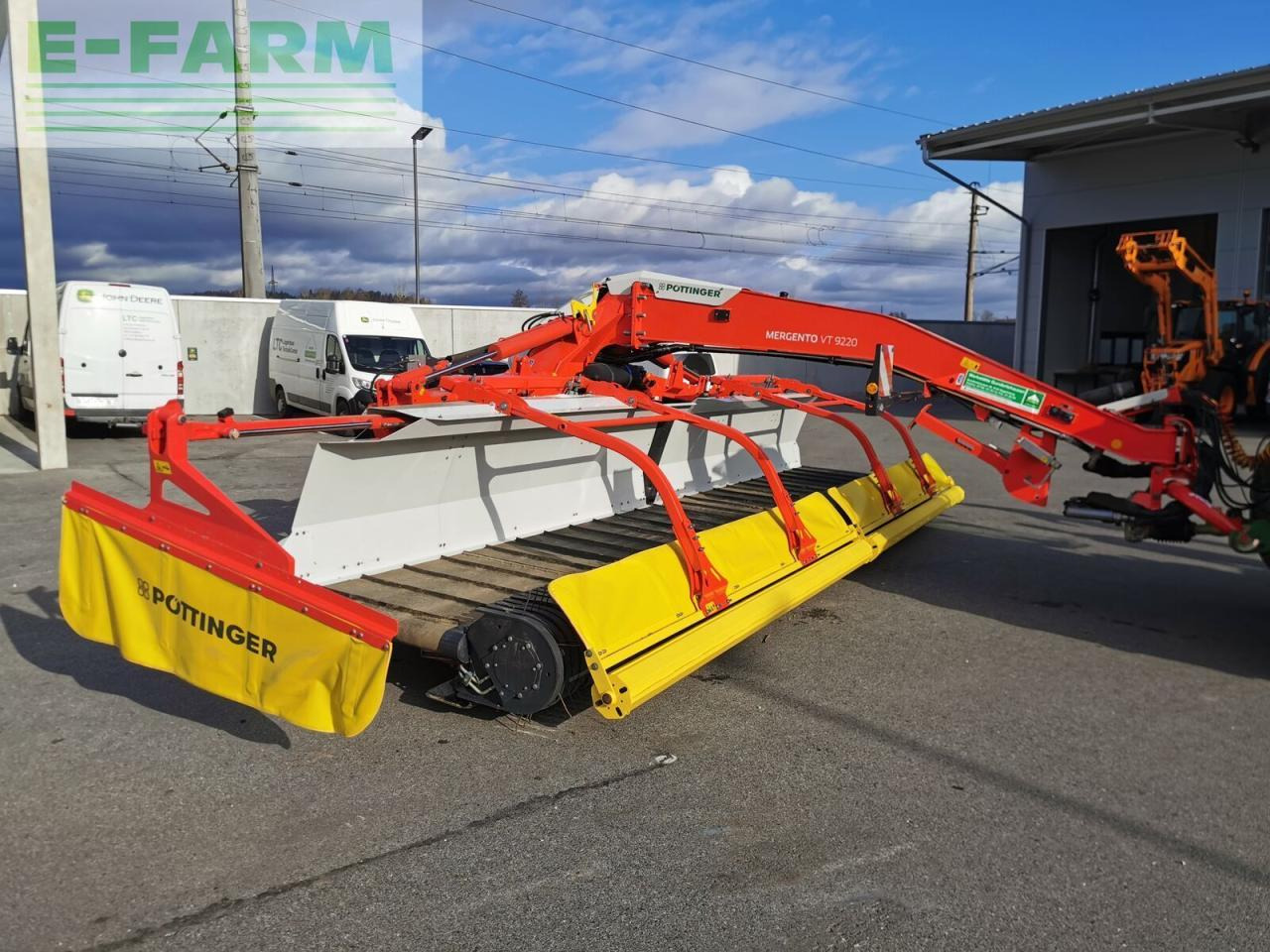 Pöttinger mergento vt 9220 - Henificadora: foto 2 Pöttinger mergento vt 9220 - Henificadora: foto 2