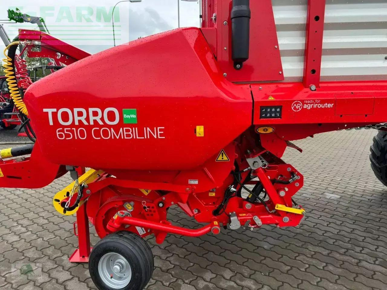 Remolque autocargador Pöttinger torro 6510 d combiline: foto 11