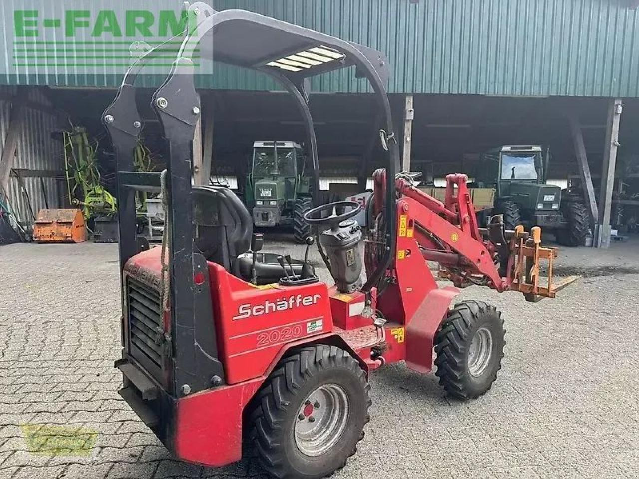 Schäffer 2020 mit zubehör - Cargadora de ruedas: foto 1 Schäffer 2020 mit zubehör - Cargadora de ruedas: foto 1
