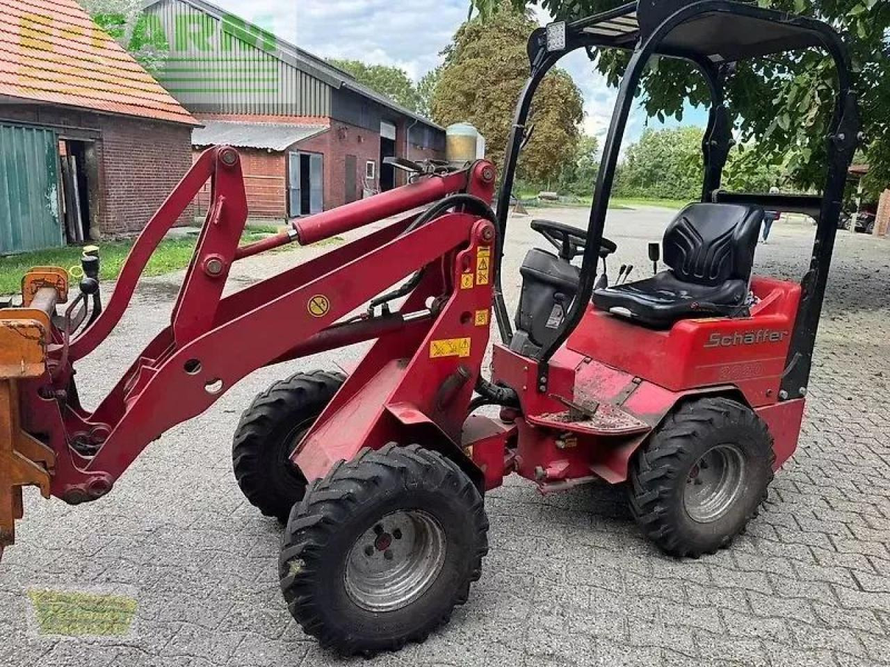 Schäffer 2020 mit zubehör - Cargadora de ruedas: foto 2 Schäffer 2020 mit zubehör - Cargadora de ruedas: foto 2