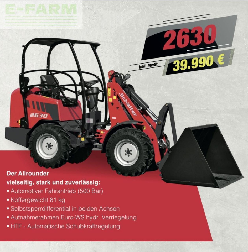 Schäffer 2630 - aktion - Miniexcavadora: foto 1 Schäffer 2630 - aktion - Miniexcavadora: foto 1