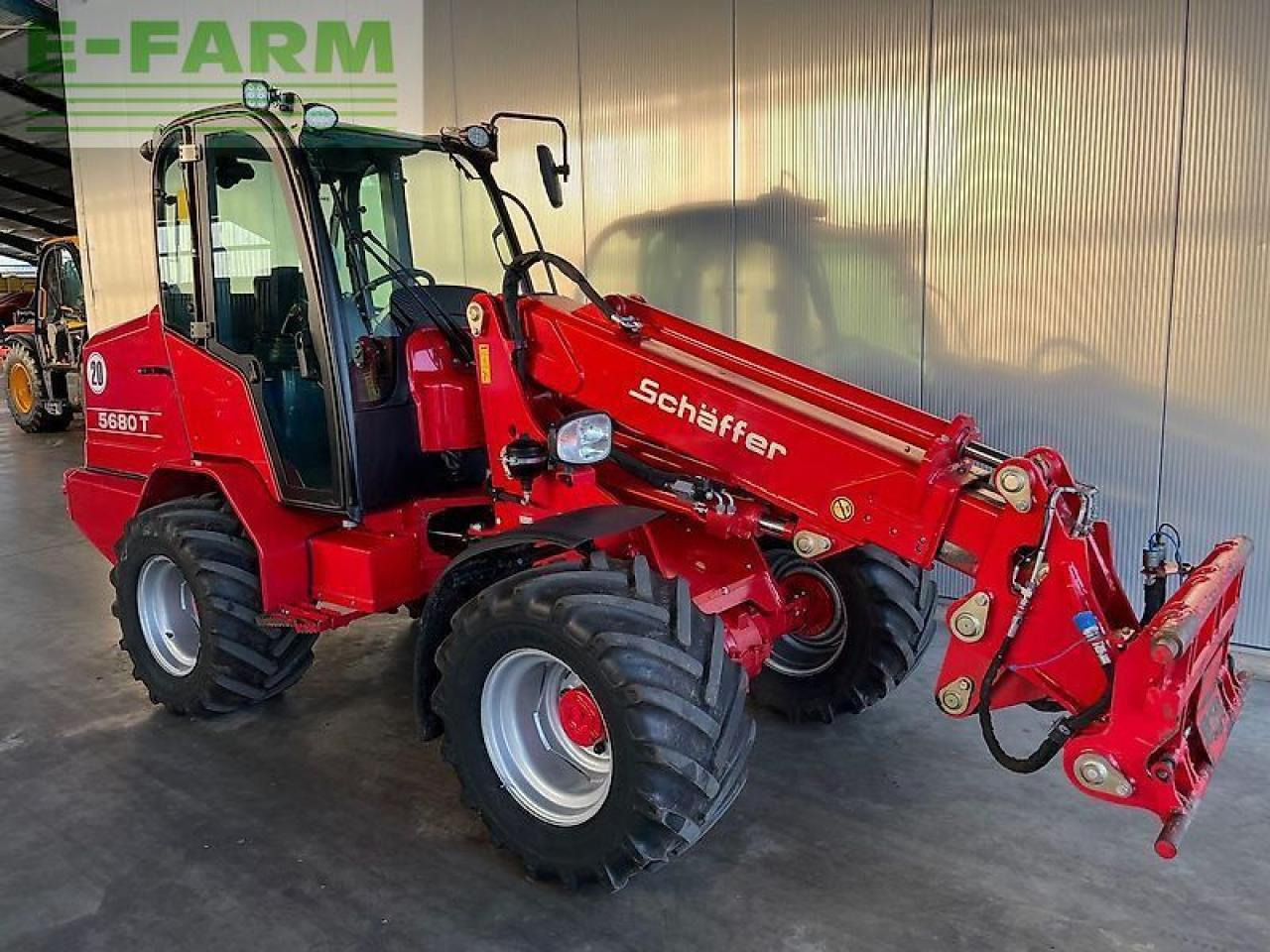 Schäffer 5680 t - Cargadora de ruedas: foto 2 Schäffer 5680 t - Cargadora de ruedas: foto 2