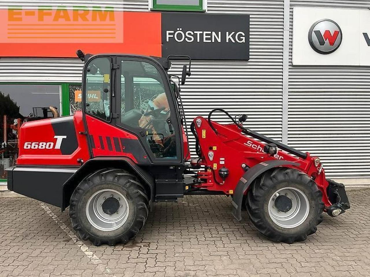 Schäffer 6680 t - Cargadora de ruedas: foto 1 Schäffer 6680 t - Cargadora de ruedas: foto 1