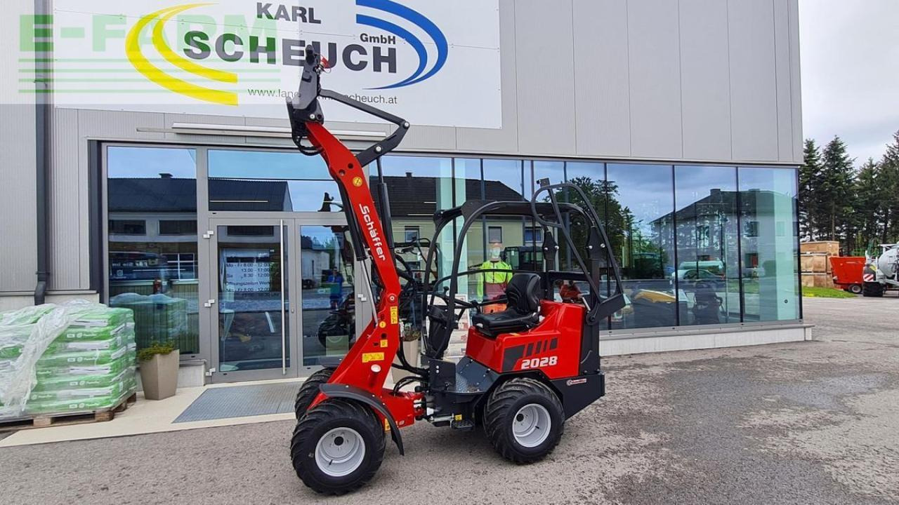 Schäffer schäffer 2028-2 mit fahrerschutzdach - Miniexcavadora: foto 1 Schäffer schäffer 2028-2 mit fahrerschutzdach - Miniexcavadora: foto 1