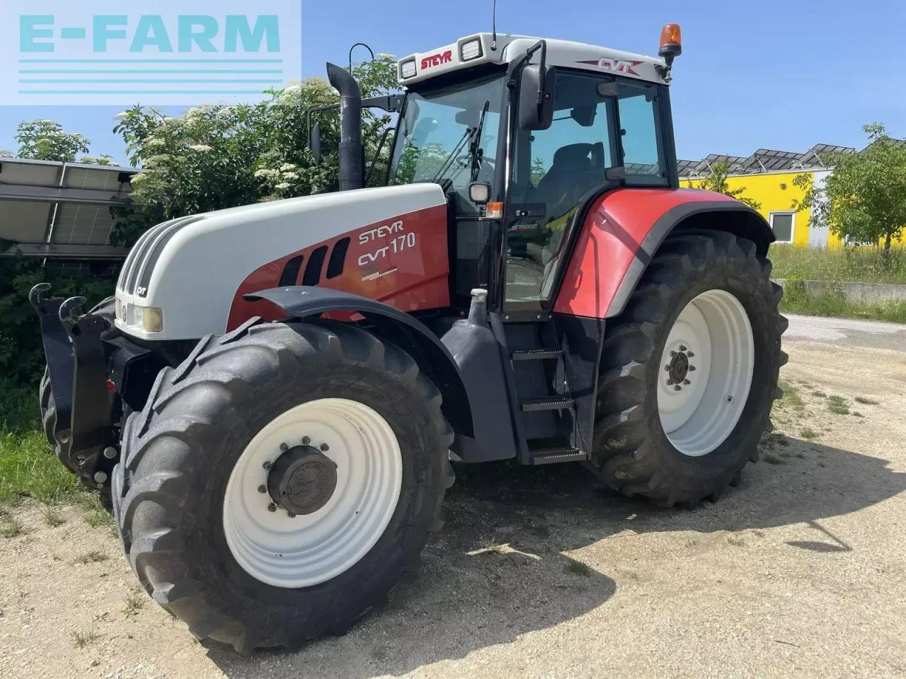 Steyr 170 cvt profi - Tractor: foto 1 Steyr 170 cvt profi - Tractor: foto 1