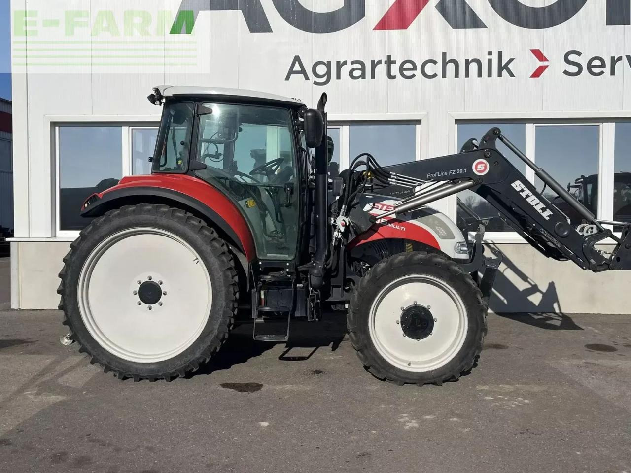 Steyr 4105 multi profi - Tractor: foto 1 Steyr 4105 multi profi - Tractor: foto 1