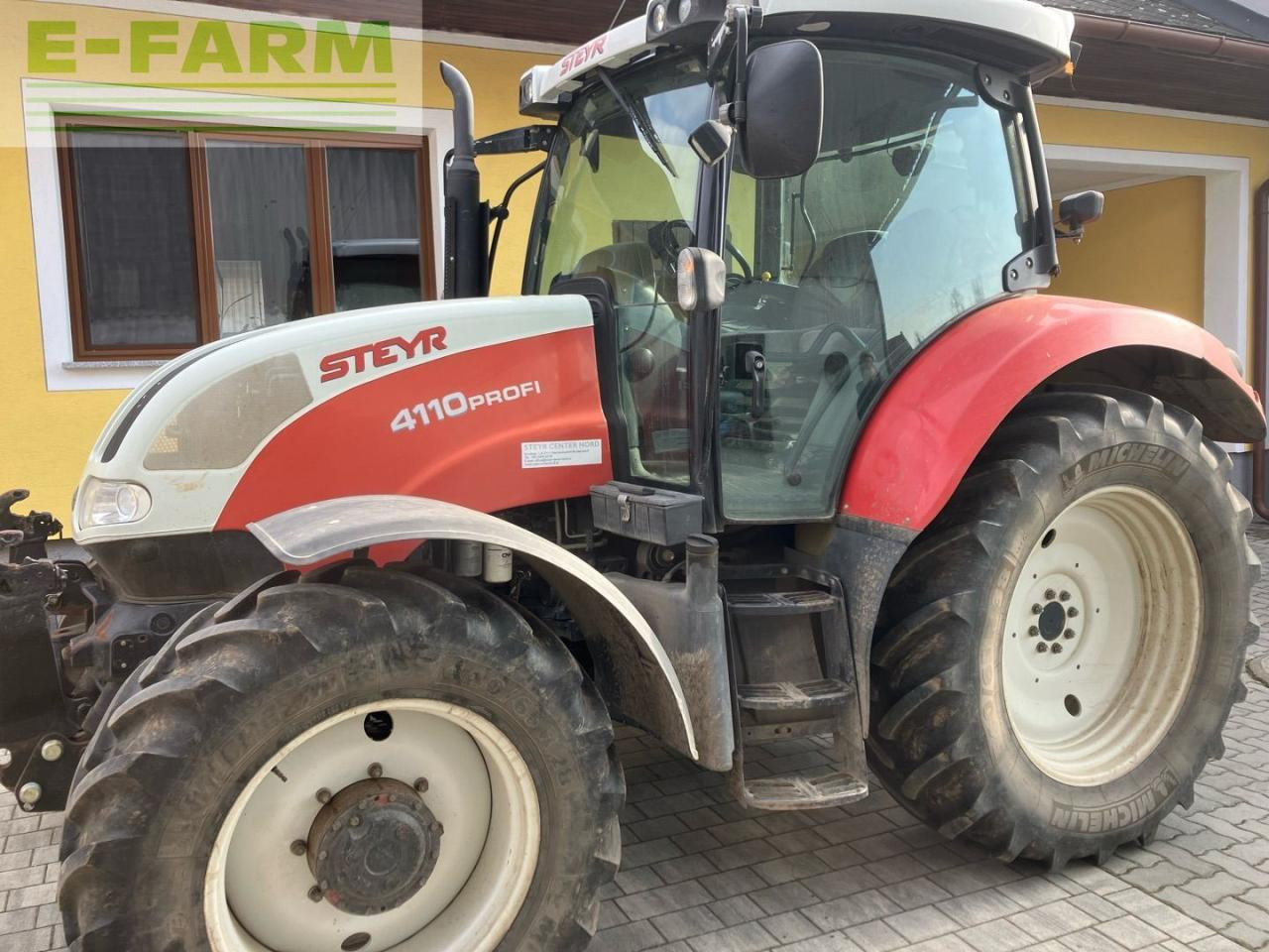Steyr 4110 Profi - Tractor: foto 2 Steyr 4110 Profi - Tractor: foto 2