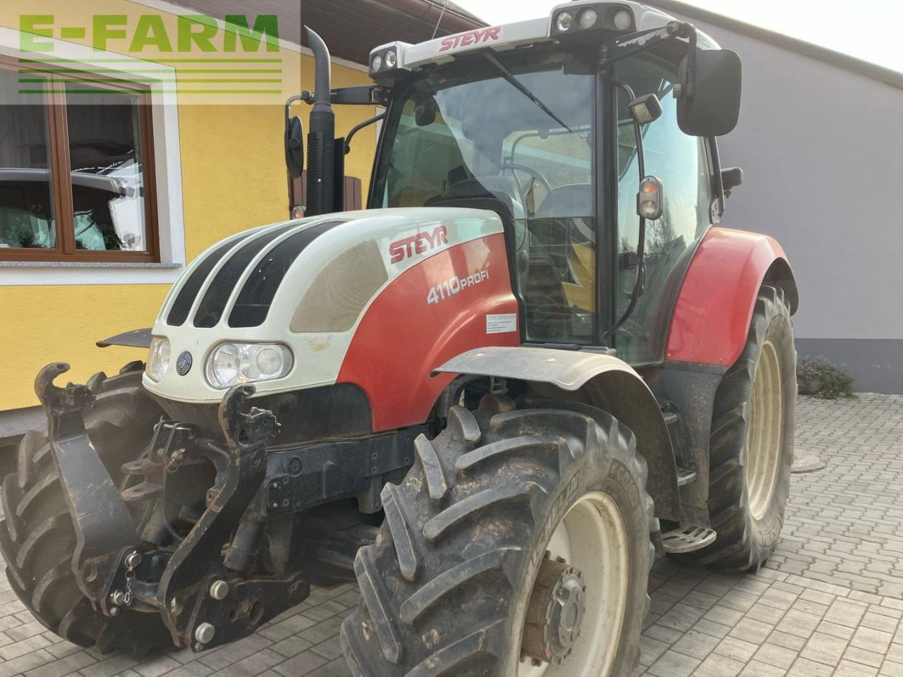 Steyr 4110 Profi - Tractor: foto 1 Steyr 4110 Profi - Tractor: foto 1
