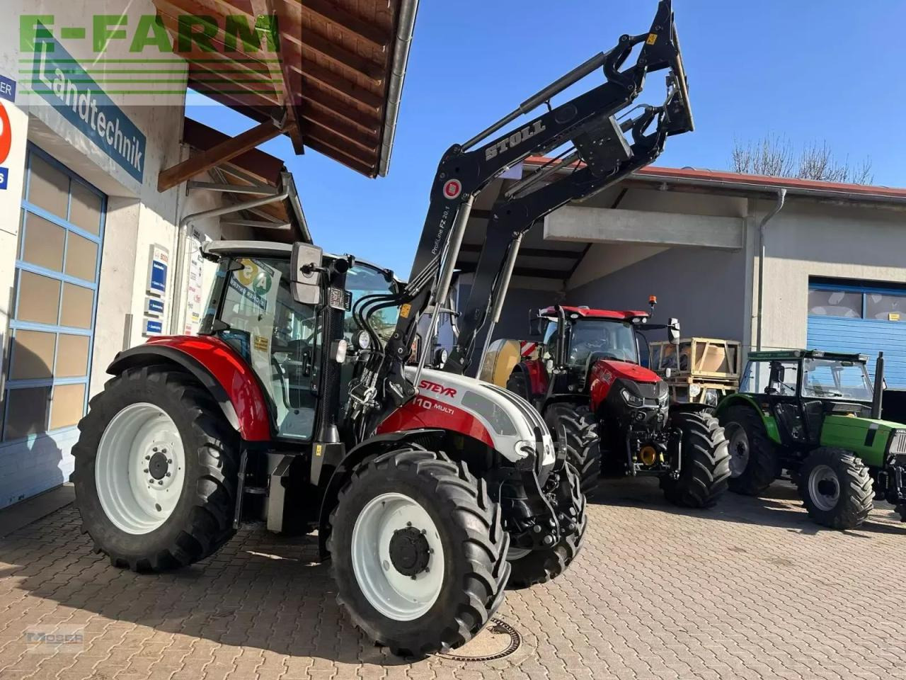 Steyr 4110 multi - Tractor: foto 4 Steyr 4110 multi - Tractor: foto 4