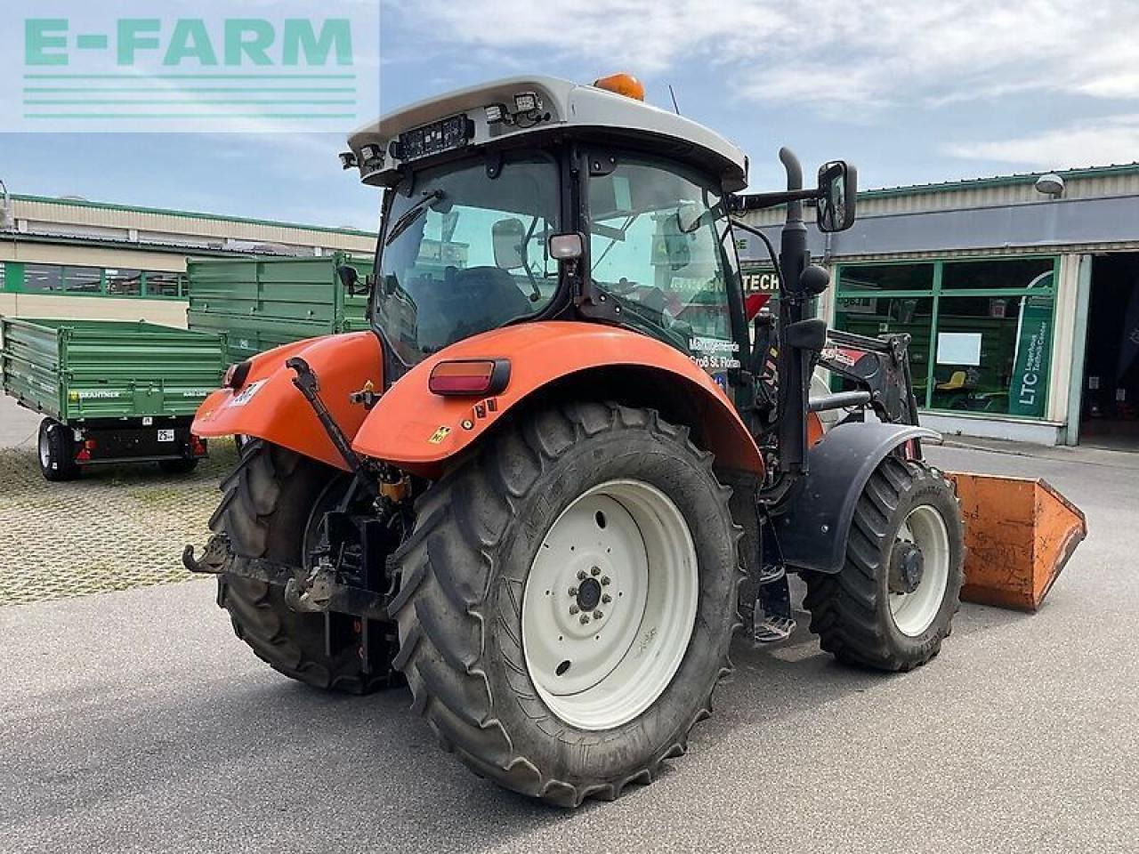 Steyr 4110 profi - Tractor: foto 3 Steyr 4110 profi - Tractor: foto 3