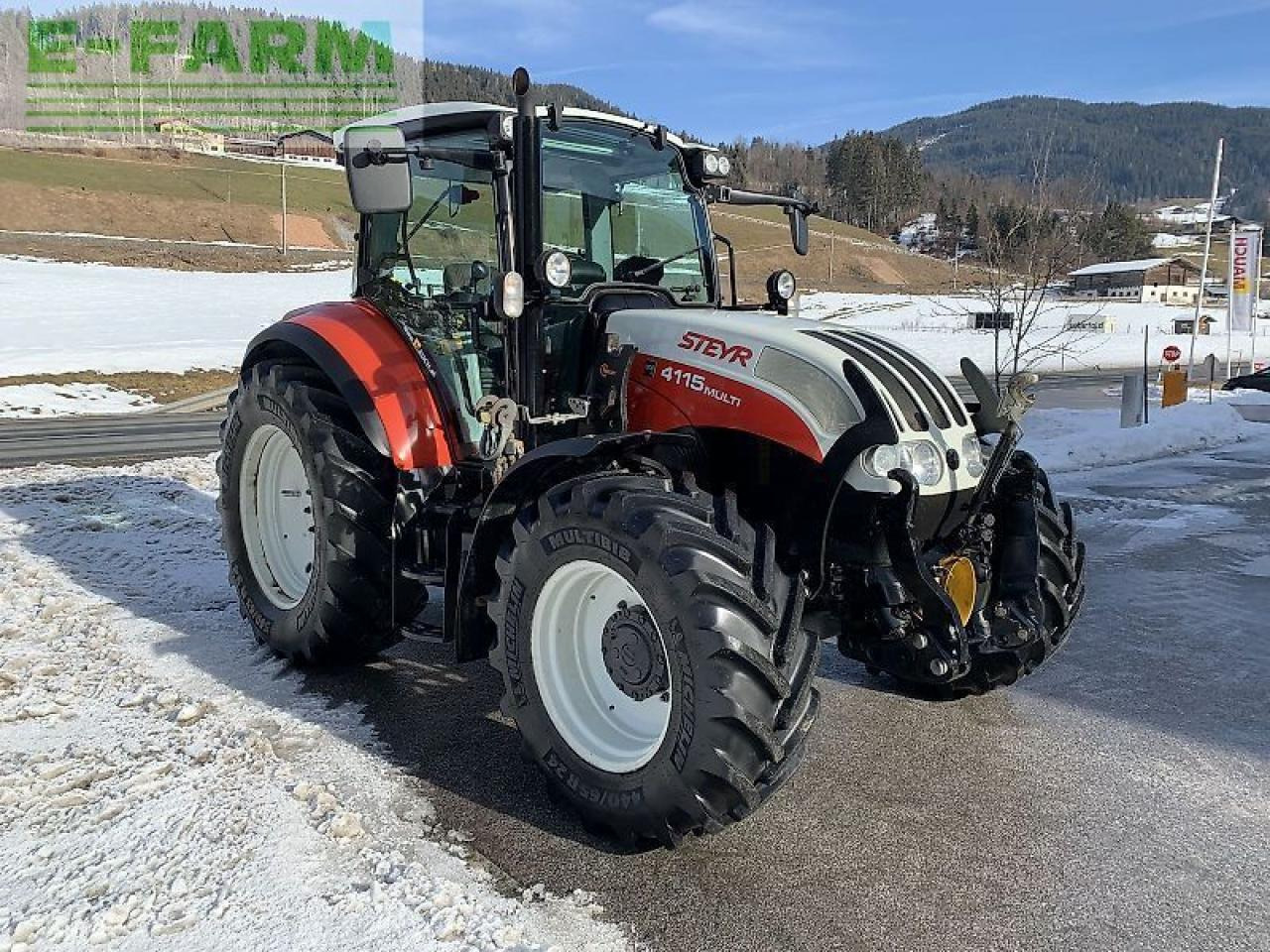 Steyr 4115 multi - Tractor: foto 4 Steyr 4115 multi - Tractor: foto 4
