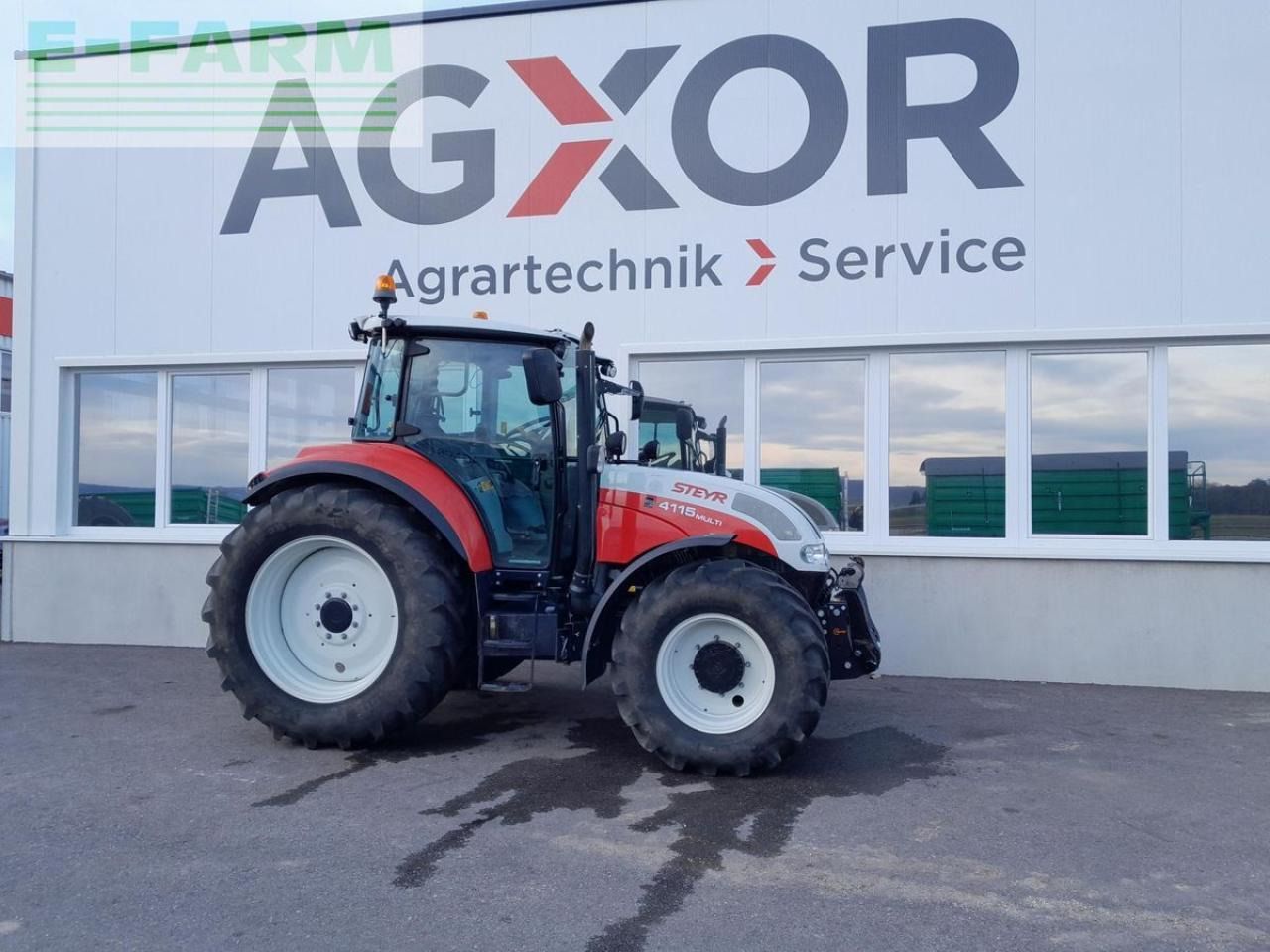 Steyr 4115 multi komfort - Tractor: foto 1 Steyr 4115 multi komfort - Tractor: foto 1