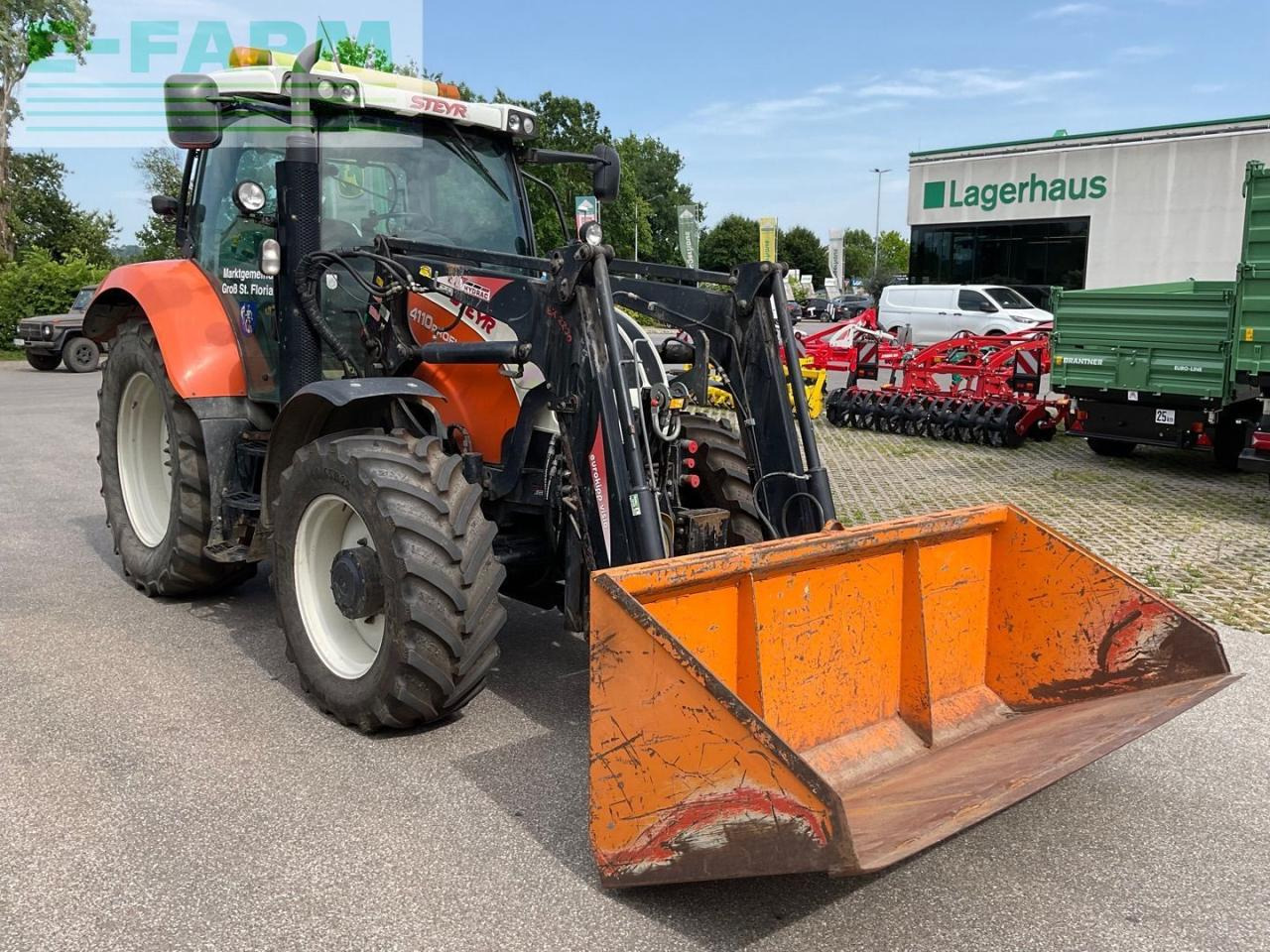 Steyr 4120 Profi - Tractor: foto 4 Steyr 4120 Profi - Tractor: foto 4