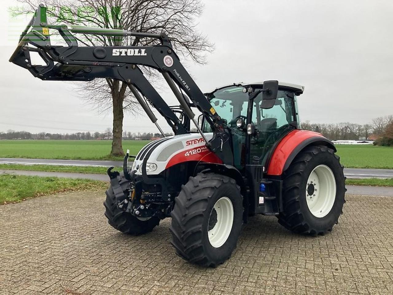Steyr 4120 multi - Tractor: foto 1 Steyr 4120 multi - Tractor: foto 1