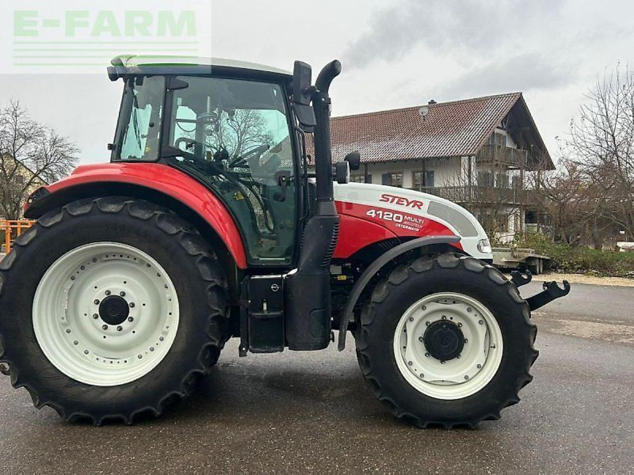 Steyr 4120 multi ecotech - Tractor: foto 4 Steyr 4120 multi ecotech - Tractor: foto 4
