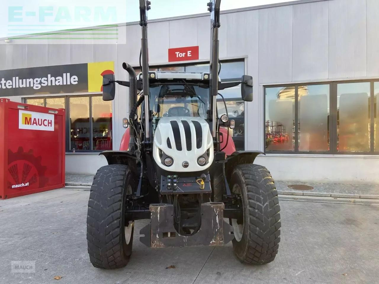 Steyr 4125 profi cvt CVT - Tractor: foto 2 Steyr 4125 profi cvt CVT - Tractor: foto 2