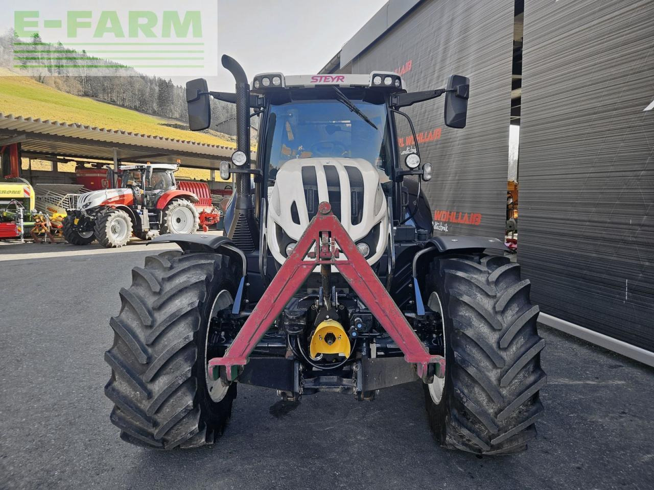 Steyr 4125 profi cvt CVT - Tractor: foto 3 Steyr 4125 profi cvt CVT - Tractor: foto 3