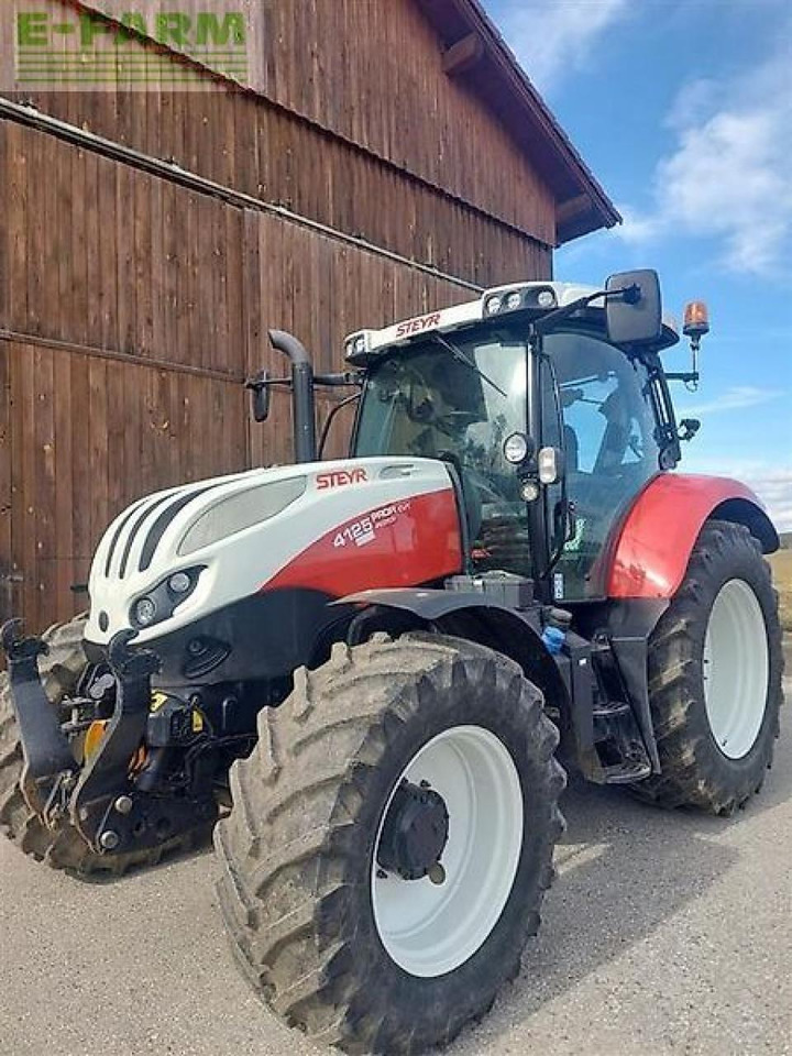 Steyr 4125 profi cvt CVT - Tractor: foto 4 Steyr 4125 profi cvt CVT - Tractor: foto 4