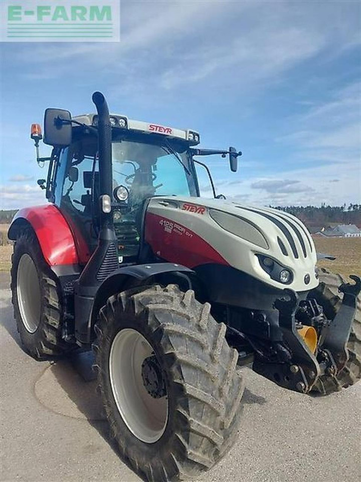 Steyr 4125 profi cvt CVT - Tractor: foto 1 Steyr 4125 profi cvt CVT - Tractor: foto 1