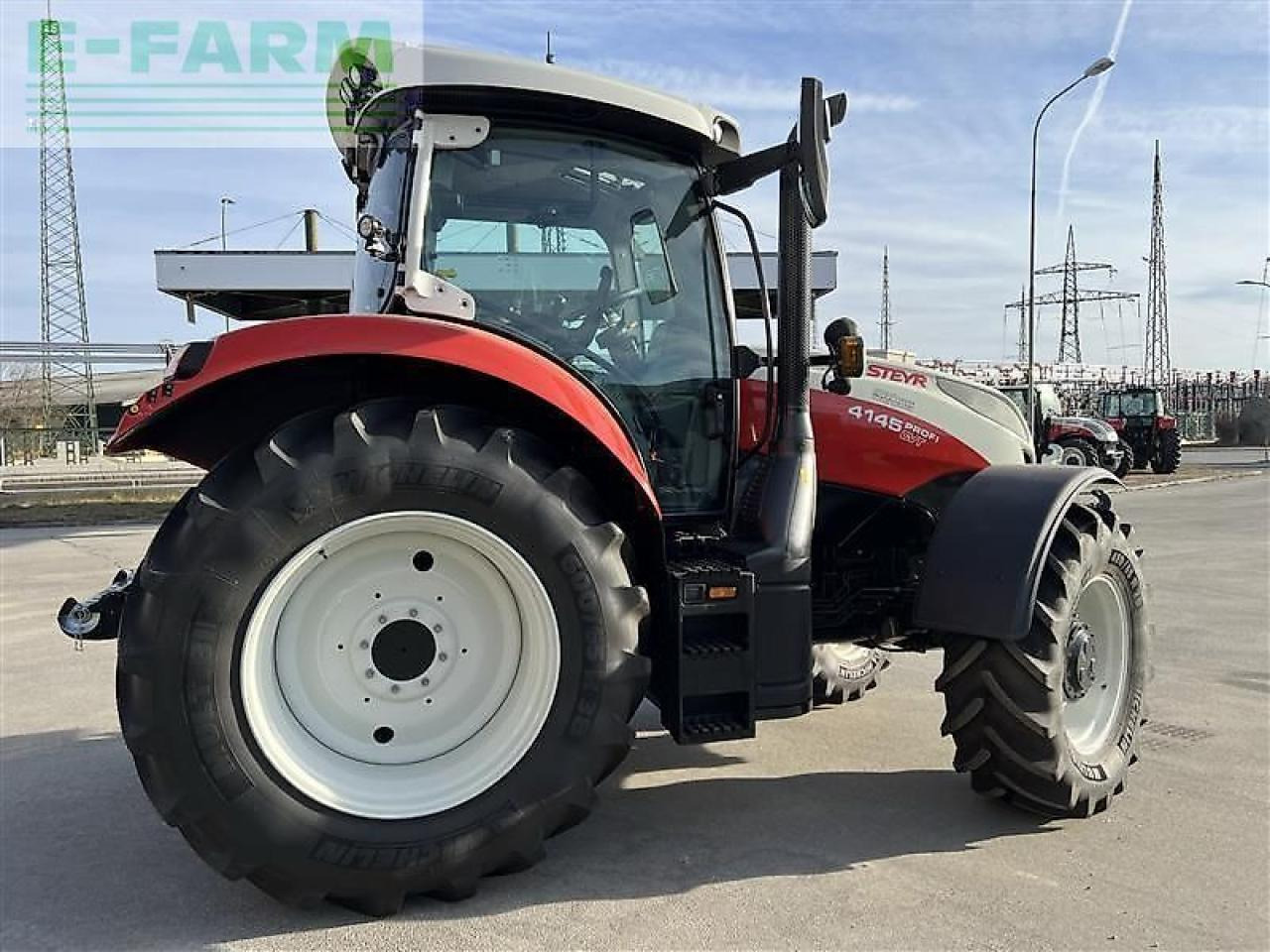 Steyr 4145 profi cvt - Tractor: foto 5 Steyr 4145 profi cvt - Tractor: foto 5