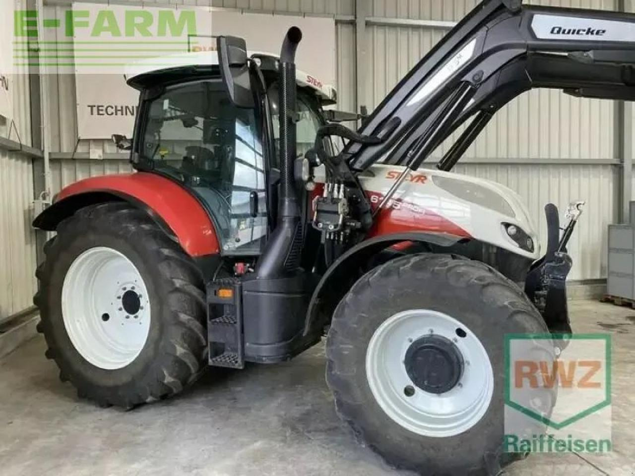 Steyr 6145 profi - Tractor: foto 2 Steyr 6145 profi - Tractor: foto 2