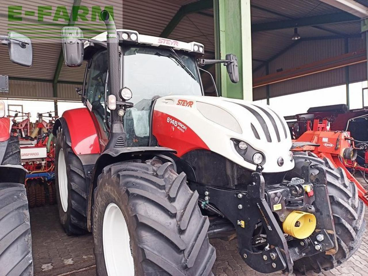 Steyr 6145 profi - Tractor: foto 3 Steyr 6145 profi - Tractor: foto 3