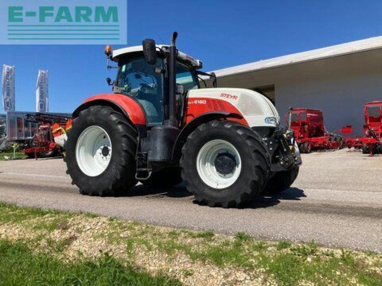Steyr 6160 cvt - Tractor: foto 1 Steyr 6160 cvt - Tractor: foto 1