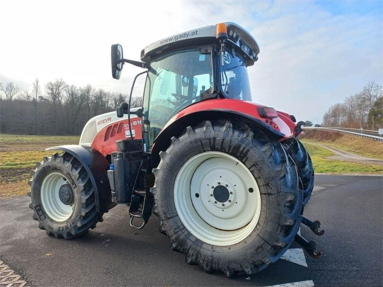 Steyr 6165 cvt hi-escr profi - Tractor: foto 4 Steyr 6165 cvt hi-escr profi - Tractor: foto 4