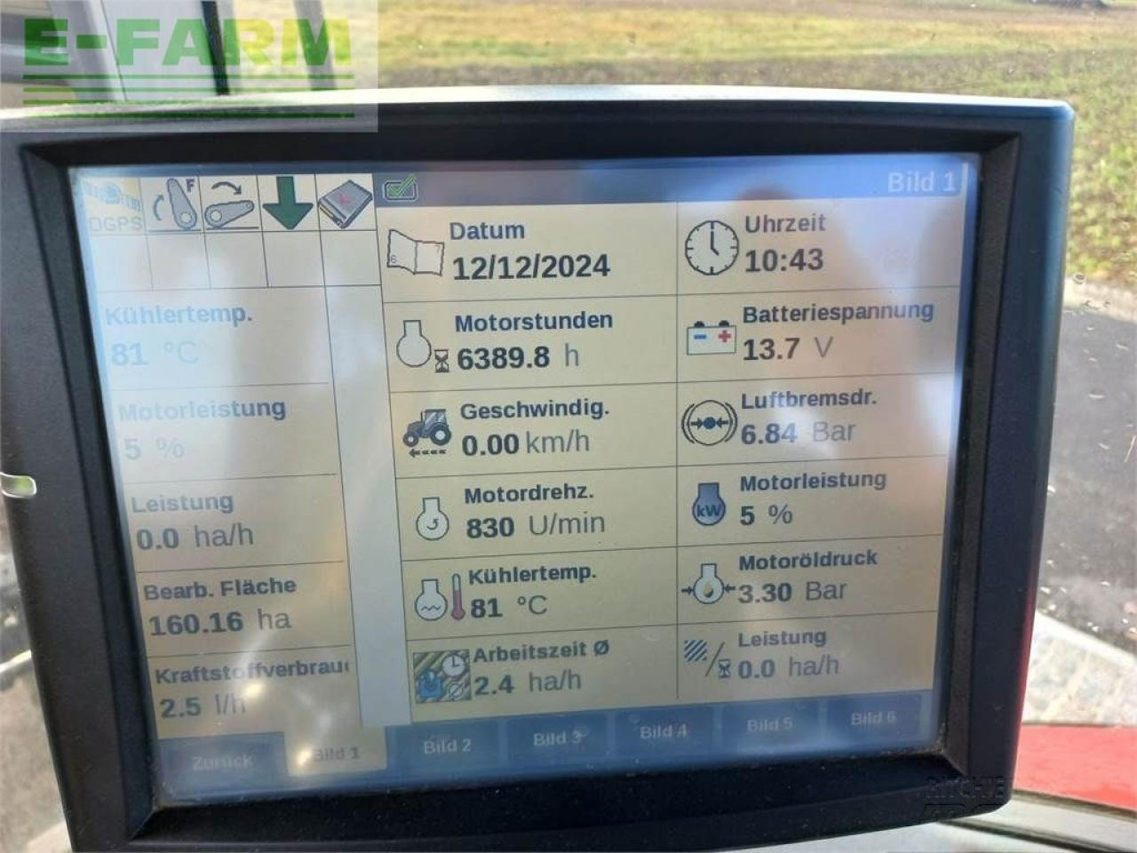 Steyr 6165 cvt hi-escr profi - Tractor: foto 5 Steyr 6165 cvt hi-escr profi - Tractor: foto 5